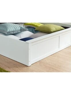 GFW Madrid Wooden Ottoman Bed - White -FurniHaven Shop V7UZD SQ6 0000000013 WHITE SLd3