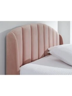 GFW Pettine End Lift Ottoman Bed - Blush Pink -FurniHaven Shop V7UZZ SQ3 0000000742 BLUSH PINK SLd