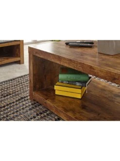 GFW Jakarta Coffee Table With Shelf -FurniHaven Shop V7Y7M SQ5 0000002883 MANGO SLd1