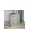 GFW Kendal 3 Drawer Chest - Grey -FurniHaven Shop V84DH SQ1 0000000005 GREY SLf