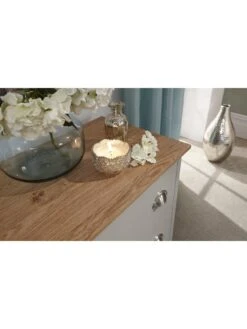 GFW Kendal 3 Drawer Chest - Grey -FurniHaven Shop V84DH SQ5 0000000005 GREY SLd1