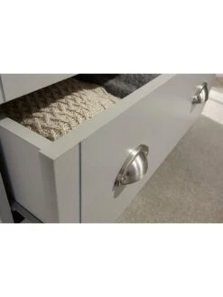 GFW Kendal 3 Drawer Chest - Grey -FurniHaven Shop V84DH SQ6 0000000005 GREY SLd2