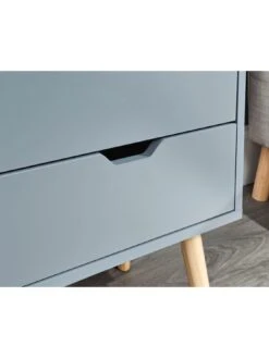 GFW Nyborg Single 2 Drawer Bedside 10 GFW Nyborg Single 2 Drawer Bedside -FurniHaven Shop V84DJ SQ5 0000000005 GREY SLd1
