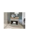 GFW Kendal 1 Drawer Bedside Chest -FurniHaven Shop V84GZ SQ1 0000000005 GREY SLf