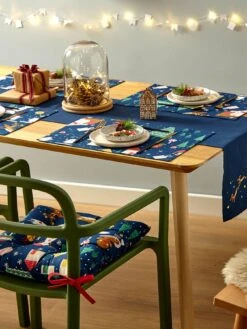 Catherine Lansfield Santa’s Christmas Wonderland Placemats – Set Of 2 -FurniHaven Shop V8NV6 SQ3 0000000099 N A SLd1