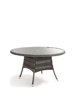 Florida 6-Seater Dining Set With Lazy Susan -FurniHaven Shop V8OBC SQ3 0000000088 NO COLOR SLa