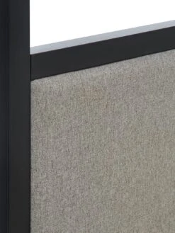 Very Home Hampton 4 Poster Bed Metal Double Bed -FurniHaven Shop V8R30 SQ4 0000000532 LINEN SLd1