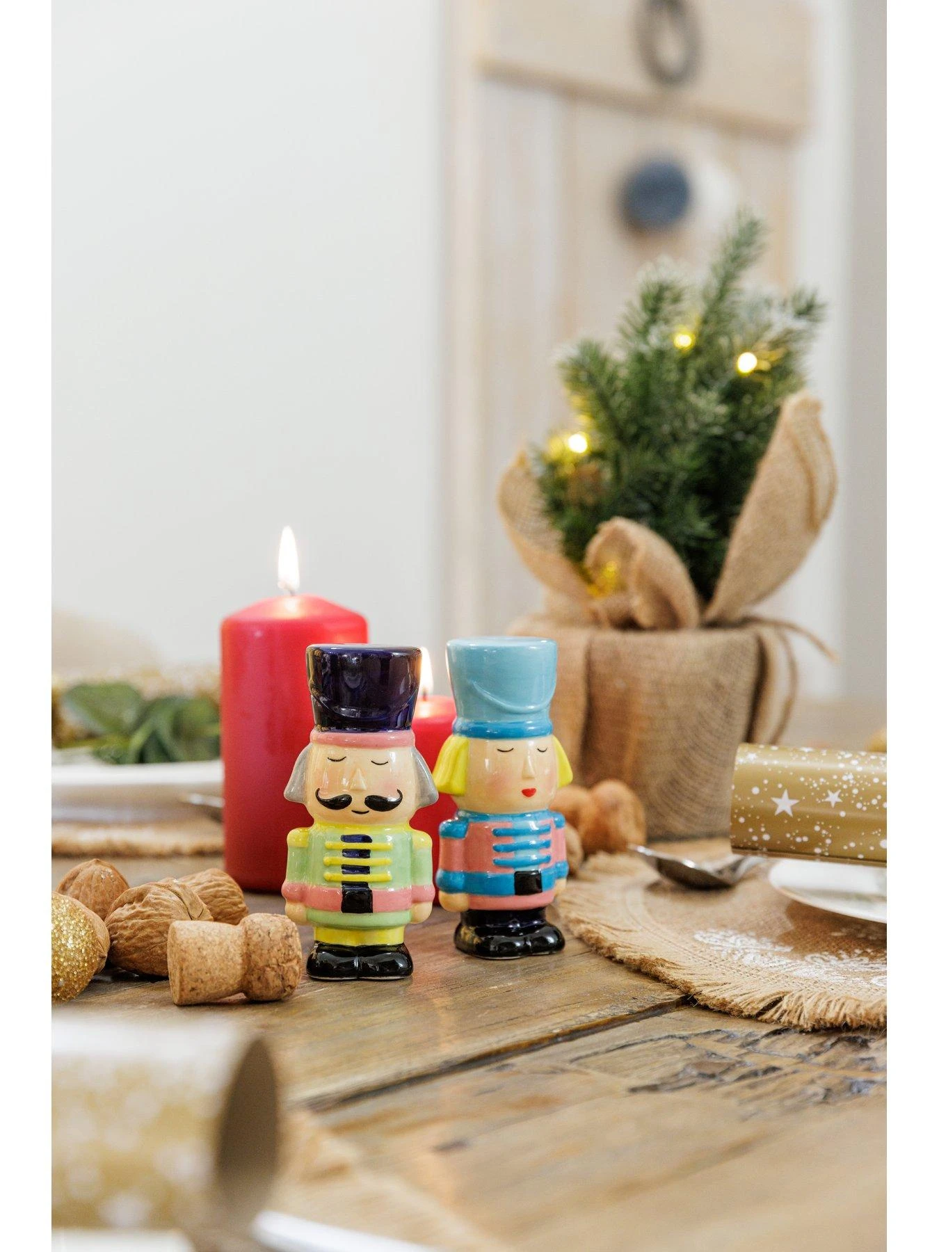 KitchenCraft The Nutcracker Collection Salt And Pepper Shaker Set 6 KitchenCraft The Nutcracker Collection Salt And Pepper Shaker Set - Image 4