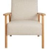 Very Home Ethan Accent Armchair - Natural - FSC® Certified -FurniHaven Shop V8WJC SQ1 0000000003 NATURAL SLf