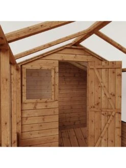 MERCIA 12 X 6 Traditional Apex Greenhouse Combi Shed - FSC® Certified -FurniHaven Shop V94FL SQ3 0000000099 N A SLd1