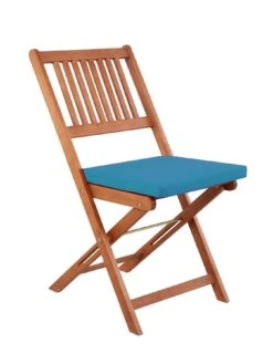 Pack Of 2 Seat Pads - Dark Blue -FurniHaven Shop V97GV SQ5 0000000088 NO COLOR SLd1