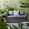 Very Home Aruba Garden Sofa -FurniHaven Shop V980U SQ1 0000000005 GREY RSr