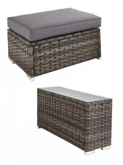 Very Home Aruba 2-Seater Modular Sofa Set Garden Furniture -FurniHaven Shop V980W SQ4 0000000005 GREY SLd