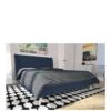 Dorel Home Thea King Linen Bed -FurniHaven Shop V9D23 SQ1 0000000020 BLUE SLa