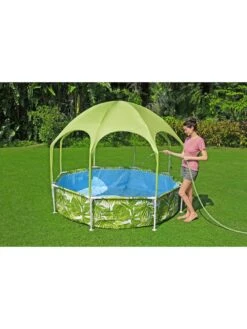 Bestway Splash-in-Shade 8ft Swimming Pool -FurniHaven Shop V9NLI SQ6 0000000088 NO COLOR SLd3