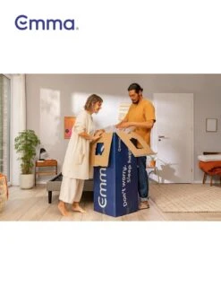 Emma Original Super King Mattress - Medium -FurniHaven Shop V9PCS SQ7 0000000013 WHITE DGy