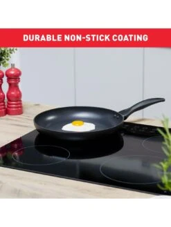 Tefal Induction 5 Piece Set (16cm 18cm 20cm Saucepans 22cm & 26cm Frying Pan) -FurniHaven Shop VA0EN SQ4 0000000004 BLACK SLd2