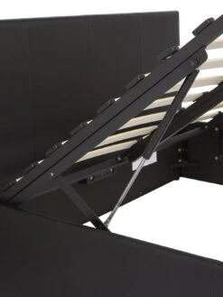 Very Home Marston Faux Leather Lift Up Ottoman Bed Frame With Mattress Options (Buy And SAVE!) - Black - FSC® Certified -FurniHaven Shop VA0FQ SQ5 0000000004 BLACK SLd1