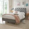 Very Home Easton Small Double Bed With Mattress Option (Buy And SAVE!) -FurniHaven Shop VA0JP SQ1 0000000005 GREY RSr