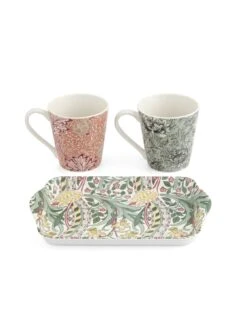 Morris & Co Spode Mug And Tray Set -FurniHaven Shop VAC0D SQ2 0000000029 MULTI SLd