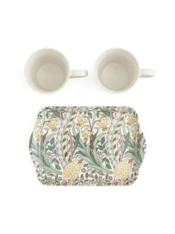 Morris & Co Spode Mug And Tray Set -FurniHaven Shop VAC0D SQ3 0000000029 MULTI SLd1