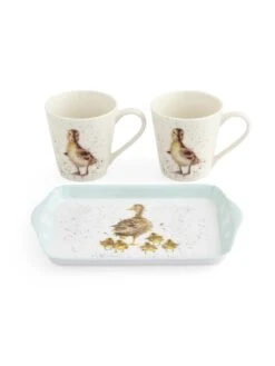 ROYAL WORCESTER Wrendale Lovely Mum Mug And Tray Set -FurniHaven Shop VAC0O SQ3 0000000013 WHITE SLd1