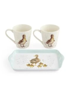 ROYAL WORCESTER Wrendale Lovely Mum Mug And Tray Set -FurniHaven Shop VAC0O SQ4 0000000013 WHITE SLd2