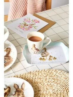 ROYAL WORCESTER Wrendale Lovely Mum Mug And Tray Set -FurniHaven Shop VAC0O SQ5 0000000013 WHITE SLd3