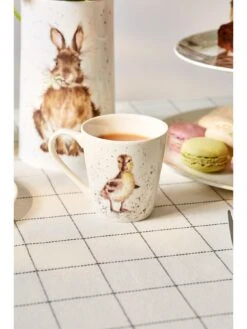 ROYAL WORCESTER Wrendale Lovely Mum Mug And Tray Set -FurniHaven Shop VAC0O SQ6 0000000013 WHITE SLd4