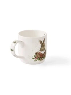 ROYAL WORCESTER Wrendale Merry Little Christmas Mug -FurniHaven Shop VAC0T SQ2 0000000013 WHITE SLd