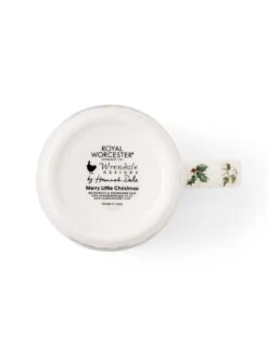ROYAL WORCESTER Wrendale Merry Little Christmas Mug -FurniHaven Shop VAC0T SQ4 0000000013 WHITE SLd2