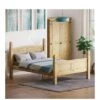 Vida Designs Corona Solid Pine Bed Frame - High Foot End 2 Vida Designs Corona Solid Pine Bed Frame - High Foot End -FurniHaven Shop VAOM9 SQ1 0000000144 PINE SLa