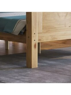 Vida Designs Corona Solid Pine Bed Frame - High Foot End -FurniHaven Shop VAOM9 SQ3 0000000144 PINE SLd