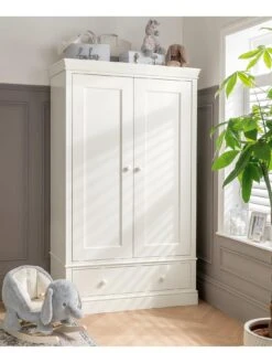 Mamas & Papas Oxford Wardrobe - White -FurniHaven Shop VAVPH SQ2 0000000013 WHITE RSr