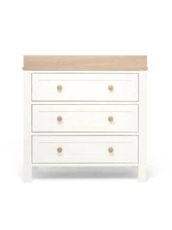 Mamas & Papas Wedmore 3 Piece Cotbed Range - White/ Natural -FurniHaven Shop VAVPN SQ4 0000000003 NATURAL SLd