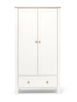 Mamas & Papas Wedmore 3 Piece Cotbed Range - White/ Natural -FurniHaven Shop VAVPN SQ6 0000000003 NATURAL SLd2
