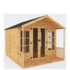 MERCIA 10 X 8ft Premium Traditional Summerhouse -FurniHaven Shop VAYRT SQ1 0000000099 N A SLf