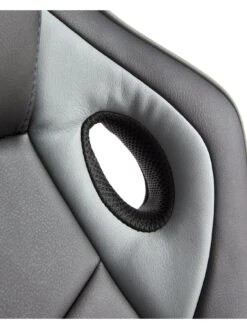 Jespor Gaming Chair -FurniHaven Shop VBIYA SQ5 0000000114 BLACK GREY SLd2