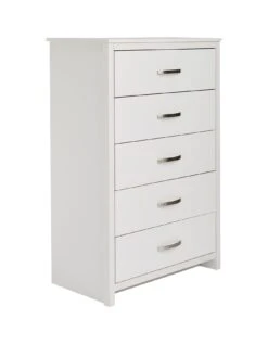 Very Home Ely 5 Drawer Chest -FurniHaven Shop VBN9W SQ3 0000000013 WHITE SLa
