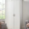 Very Home Ely 2 Door Wardrobe -FurniHaven Shop VBN9X SQ1 0000000013 WHITE RSr