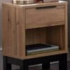 Julian Bowen Bali 1 Drawer Bedside -FurniHaven Shop VBYD4 SQ1 0000000006 OAK RSr