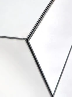 Valour Ready Assembled Mirrored 5 Drawer Tallboy -FurniHaven Shop VBYSN SQ4 0000014410 GREY MIRROR SLd