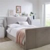 Malaga Manual TV Bed With Side Lift Storage And Mattress Options (Buy & SAVE!) -FurniHaven Shop VCB00 SQ1 0000000005 GREY RSr