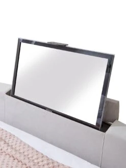 Malaga Manual TV Bed With Side Lift Storage And Mattress Options (Buy & SAVE!) -FurniHaven Shop VCB00 SQ4 0000000005 GREY SLd