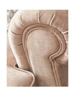 Very Home Laura Chesterfield Fabric Left Hand Corner Chaise - FSC® Certified -FurniHaven Shop VD1A7 SQ4 0000000003 NATURAL SLd