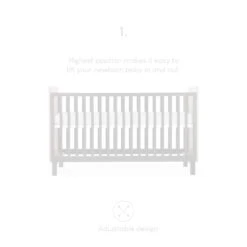 CuddleCo Rafi 2-Piece Nursery Furniture Set - Oak And Black -FurniHaven Shop VDX4M SQ8 0000000088 NO COLOR DVvP