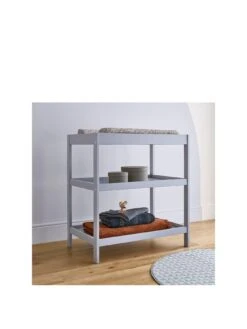 CuddleCo Nola 2 Piece Nursery Furniture Set - Flint Blue -FurniHaven Shop VDX4T SQ3 0000000020 BLUE SLa