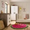 CuddleCo Enzo 3-Piece Nursery Furniture Set - Oak And White -FurniHaven Shop VDX4Z SQ1 0000000088 NO COLOR RSr