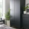 Very Home Hava 2 Door, 2 Drawer Wardrobe 1 Very Home Hava 2 Door, 2 Drawer Wardrobe -FurniHaven Shop VE1TL SQ1 0000000004 BLACK RSr