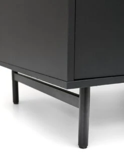 Very Home Hava 2 Door, 2 Drawer Wardrobe -FurniHaven Shop VE1TL SQ6 0000000004 BLACK SLd2